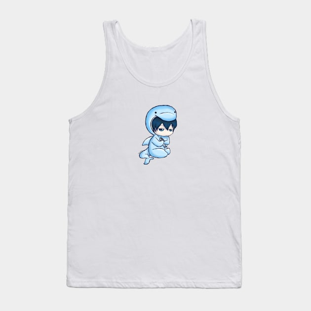 Chibi Nanase Haruka Tank Top by 5AM_Art